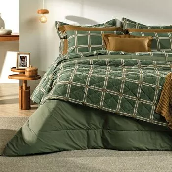 imagem de Jogo de Cama King 300 Fios Bernardo - Karsten