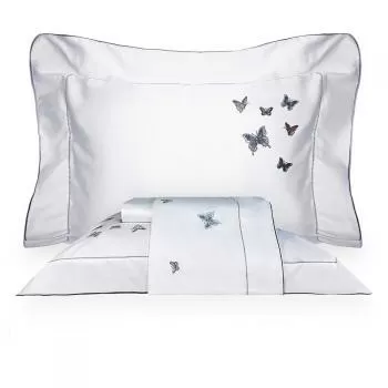 imagem de Jogo de Cama King 300 Fios Borboleta - Marken Fassi