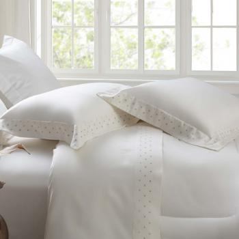 imagem de Jogo de Cama King 300 Fios Bordado Polinesy - Casa K