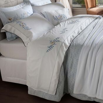 imagem de Jogo de Cama King 300 Fios Florale Bordado - Marken Fassi