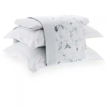 imagem de Jogo de Cama King 300 Fios Flowerbird - Kacyumara