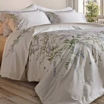 imagem de Jogo de Cama King 300 Fios Jardim Secreto Estampado - Marken Fassi