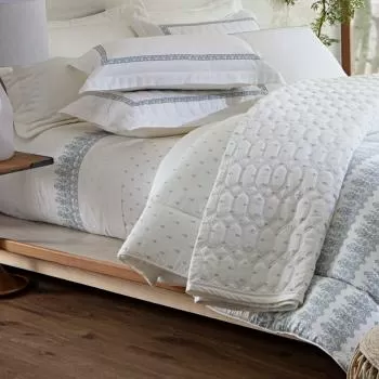 imagem de Jogo de Cama King 300 Fios Lázio Muara - Kacyumara