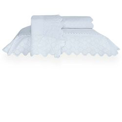 Jogo de Cama King 300 Fios Oásis Branco