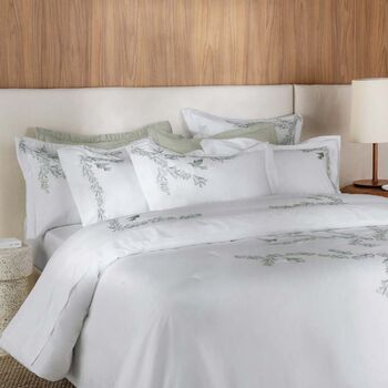 imagem de Jogo de Cama King 300 Fios Pistacia - Trussardi