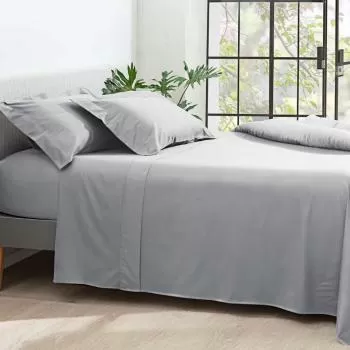 imagem de Jogo de Cama King 300 Fios Satinée Liso - Casa K