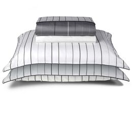 Jogo de Cama King 300 Fios The Time Branco/Preto