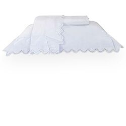 Jogo de Cama King 300 Fios Turmalina Branco