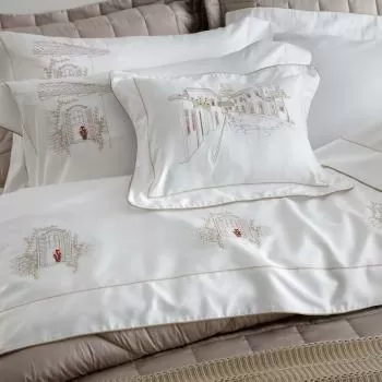 imagem de Jogo de Cama King 300 Fios Vila de Minas  - Marken Fassi