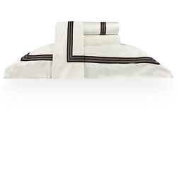 Jogo de Cama King 600 Fios Celestial Dreams Branco/Vinho