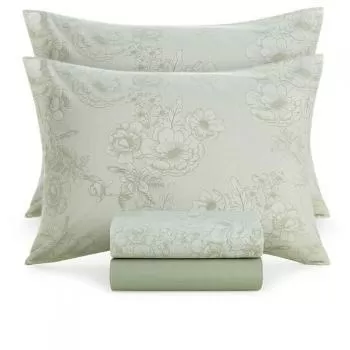 imagem de Jogo de Cama Queen 160 Fios Rebeca - Karsten