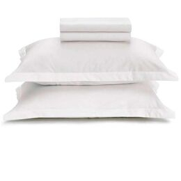 Jogo de Cama Queen 180 Fios Liss Branco