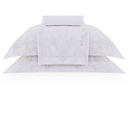 Jogo de Cama Queen 180 Fios Verbena Estampado