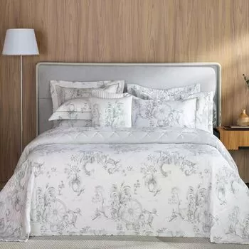 imagem de Jogo de Cama Queen 200 Fios Ortigia - Trussardi