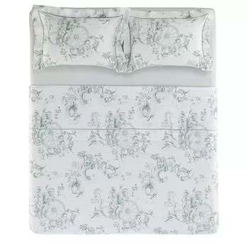 imagem de Jogo de Cama Queen 200 Fios Ortigia - Trussardi