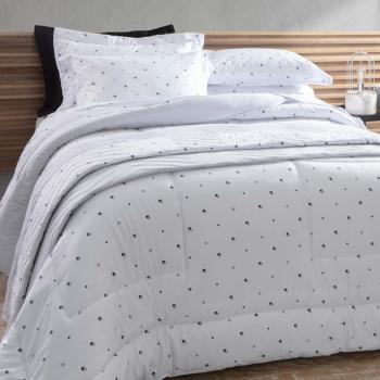 imagem de Jogo de Cama Queen 200 Fios Vintage Cubes - Kacyumara