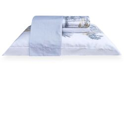 Jogo de Cama Queen 300 Fios Arvoredo Estampado Estampado