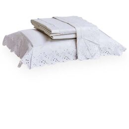 Jogo de Cama Queen 300 Fios Avallon Branco