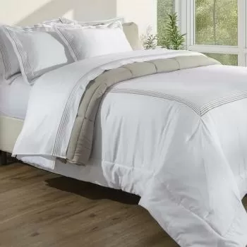 imagem de Jogo de Cama Queen 300 Fios Bordado Capadocia - Casa K