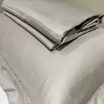 imagem de Jogo de Cama Queen 300 Fios Bordado Charlotte - Domani