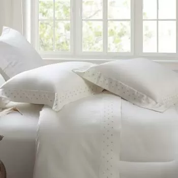 imagem de Jogo de Cama Queen 300 Fios Bordado Polinesy - Casa K