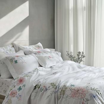 imagem de Jogo de Cama Queen 300 Fios Camellia Estampado - Marken Fassi