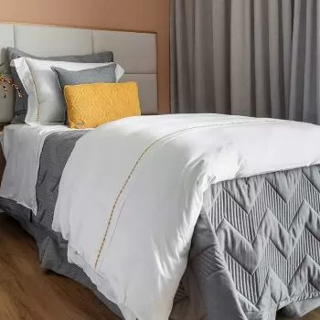 imagem de Jogo de Cama Queen 300 Fios Dots - Artelassê