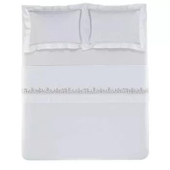 imagem de Jogo de Cama Queen 300 Fios Flora - Trussardi