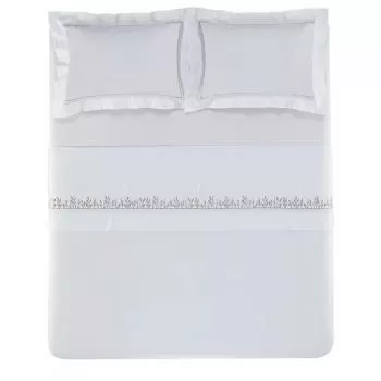 imagem de Jogo de Cama Queen 300 Fios Flora - Trussardi