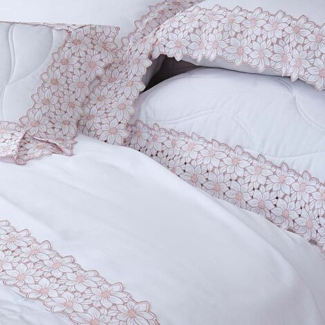 imagem do produto Jogo de Cama Queen 300 Fios ris - Marken Fassi