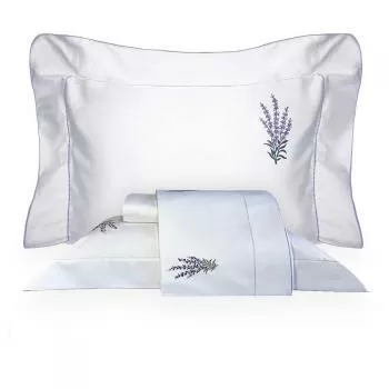 imagem de Jogo de Cama Queen 300 Fios Lavanda - Marken Fassi