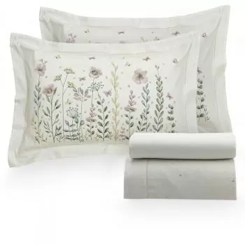 imagem de Jogo de Cama Queen 300 Fios Lázio Melis - Casa K