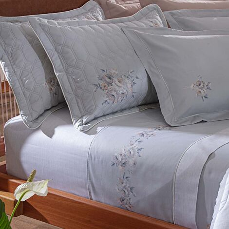 imagem do produto Jogo de Cama Queen 300 Fios Lázio Virginy - Casa K