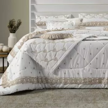 imagem de Jogo de Cama Queen 300 Fios Livorno - Trussardi