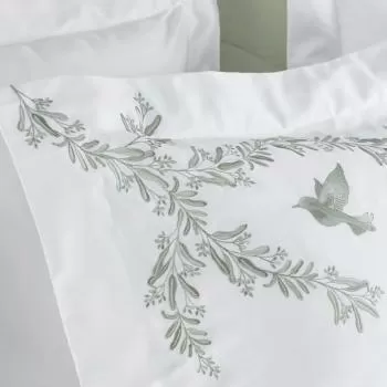 imagem de Jogo de Cama Queen 300 Fios Pistacia - Trussardi