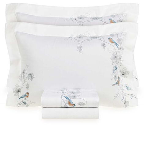 imagem do produto Jogo de Cama Queen 300 Fios Videira - Karsten