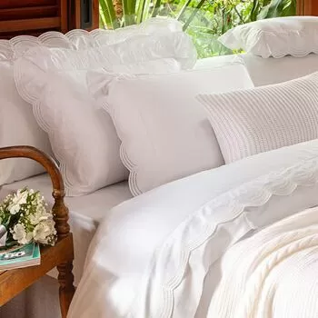 imagem de Jogo de Cama Queen 300 Fios Windsor Bordado - Naturalle Fashion