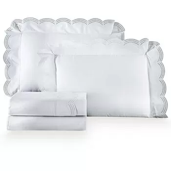 imagem de Jogo de Cama Queen 300 Fios Windsor Bordado - Naturalle Fashion