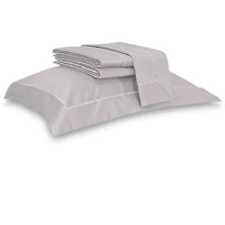 Jogo de Cama Queen 400 Fios Ajour Kaki Katara