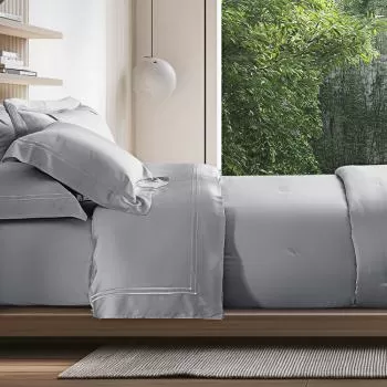 imagem de Jogo de Cama Queen 400 Fios Bambú Bali Duo - Casa K