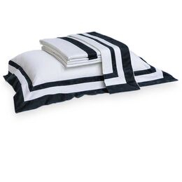 Jogo de Cama Queen 400 Fios Monaco Branco/Preto