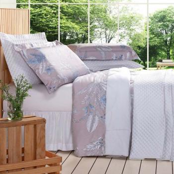 imagem de Jogo de Cama Queen 400 Fios Urban Garden Atlantic - Plumasul