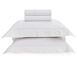 Jogo de Cama Queen 600 Fios Delfine Branco
