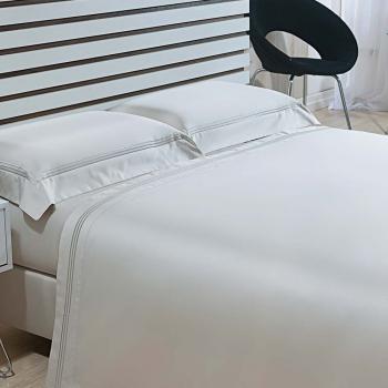 imagem de Jogo de Cama Queen 600 Fios Ponto Cheio Liso - Catran