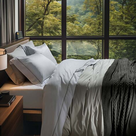 imagem do produto Jogo de Cama Queen 700 Fios Alpes - Marken Fassi
