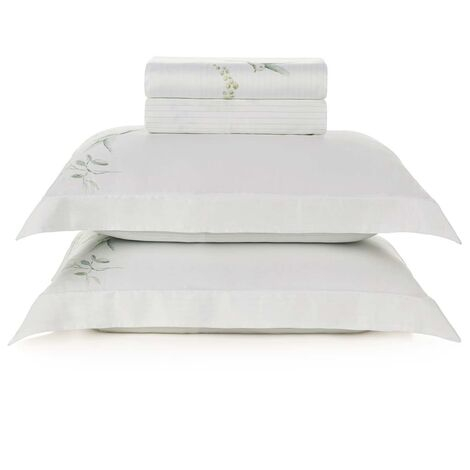 imagem do produto Jogo de Cama Queen Bambu 300 Fios Isola Bella - Trussardi