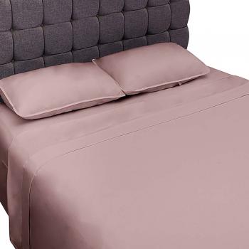 Jogo de Cama Queen Malha Colors Rose