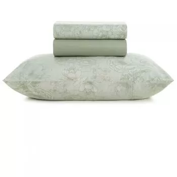 imagem de Jogo de Cama Solteiro 160 Fios Rebeca - Karsten