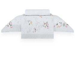 Jogo de Cama Solteiro 180 Fios Giardino Estampado