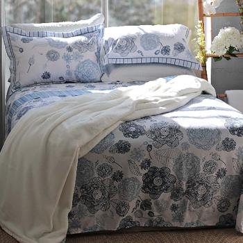 imagem de Jogo de Cama Solteiro 180 Fios Serena - Sonhare